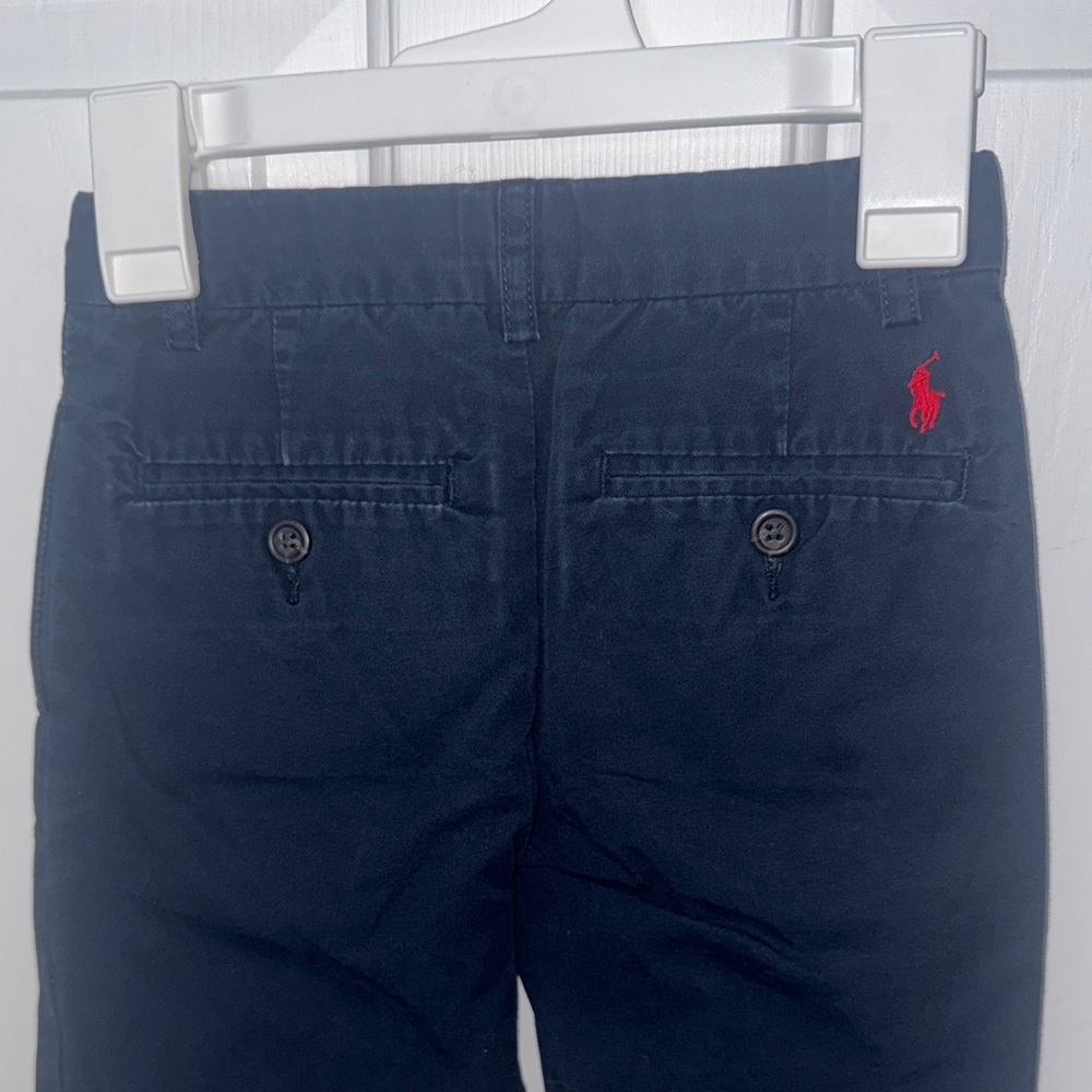 Polo by Ralph Lauren Boy’s Navy Flat Front Pants - Picture 5 of 9